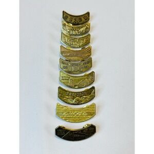 x9 Harley Davidson HOG Annual Pins 2014-2022